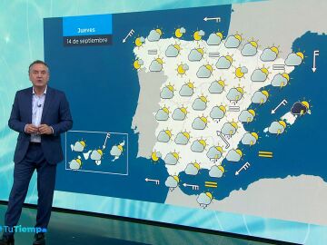 "Atención al viernes", el aviso de Roberto Brasero ante la llegada de tormentas que podrían extenderse por España