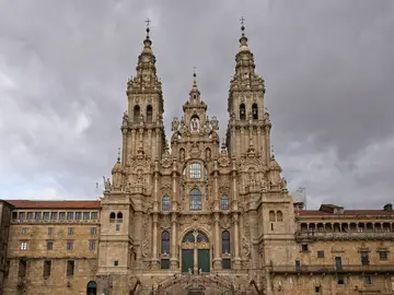 Plaza del Obradoiro en Galicia Plaza del Obradoiro en Galicia