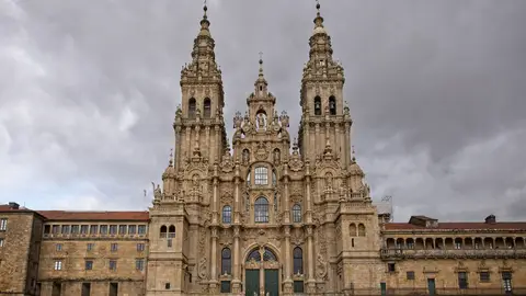Plaza del Obradoiro en Galicia Plaza del Obradoiro en Galicia