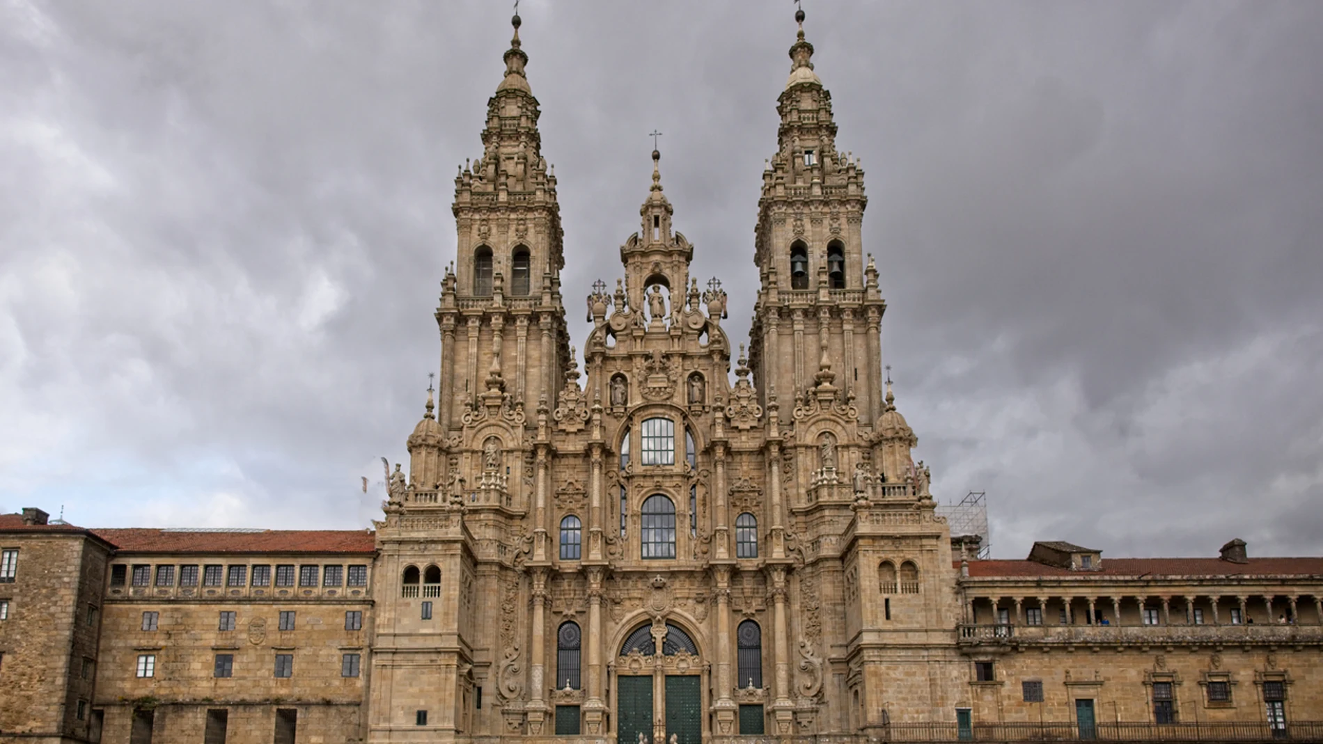 Plaza del Obradoiro en Galicia Plaza del Obradoiro en Galicia