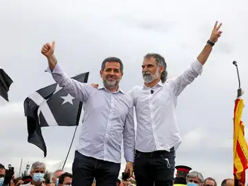 Jordi Sànchez y Jordi Cuixart Jordi Sànchez y Jordi Cuixart