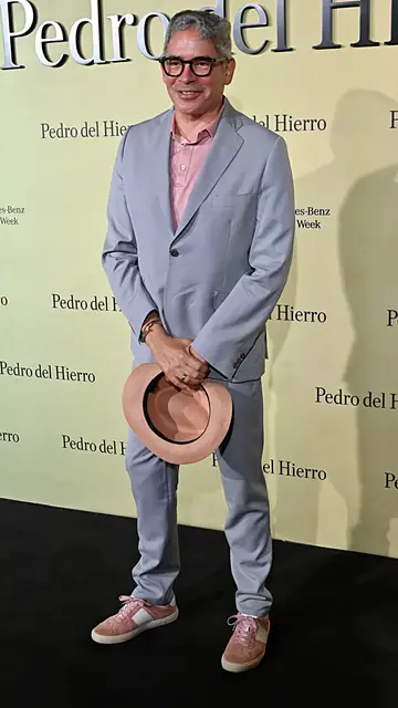 Boris Izaguirre, en el desfile de Pedro del Hierro Boris Izaguirre, en el desfile de Pedro del Hierro