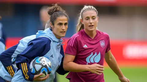 Montse Tomé, junto a Alexia Putellas en el último Mundial Montse Tomé, junto a Alexia Putellas en el último Mundial