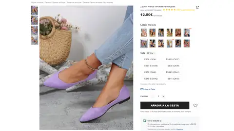 Bailarinas moradas Bailarinas moradas