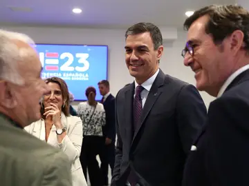 Pedro Sánchez y Teresa Ribera Pedro Sánchez y Teresa Ribera