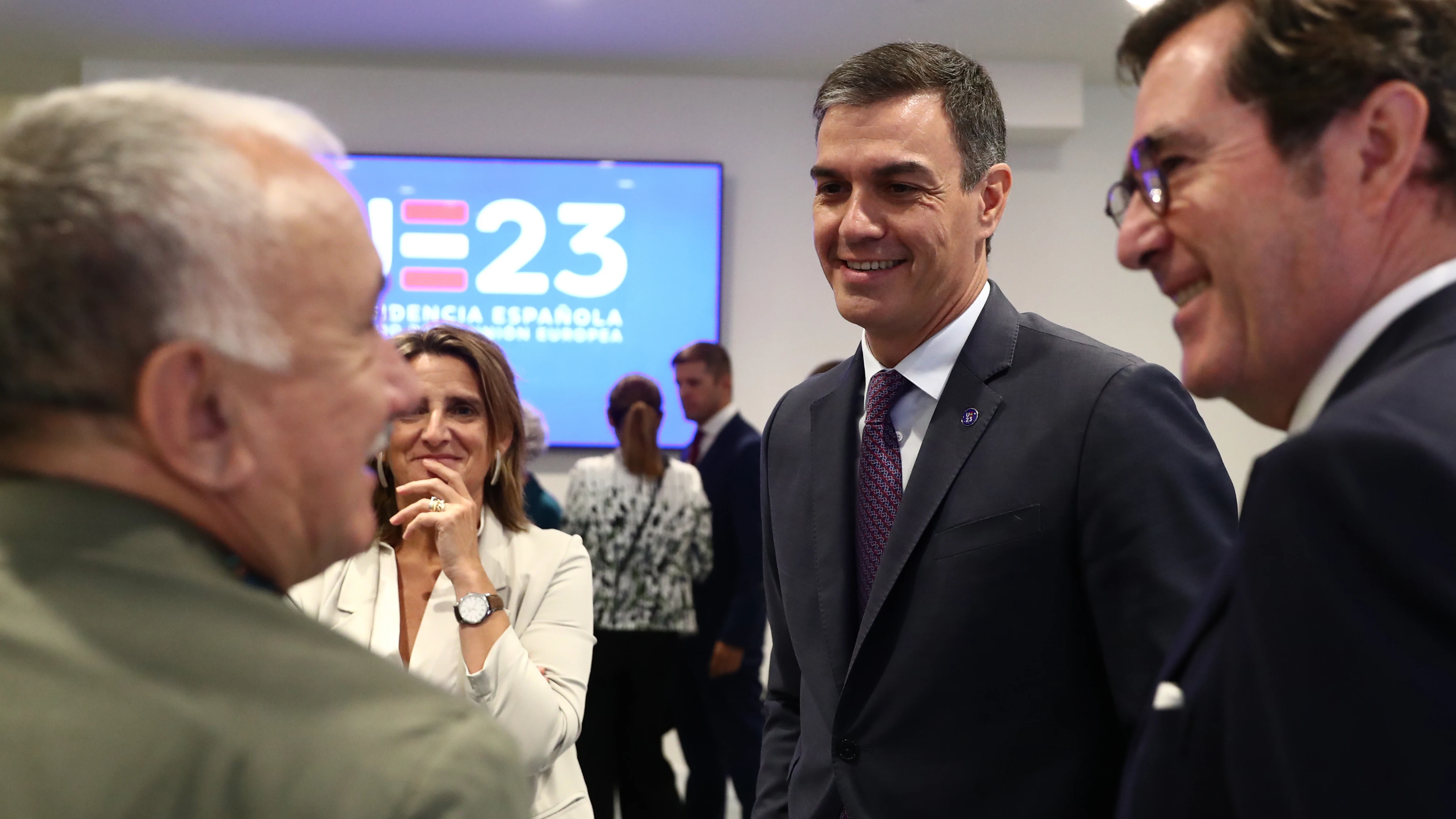 Pedro Sánchez y Teresa Ribera Pedro Sánchez y Teresa Ribera