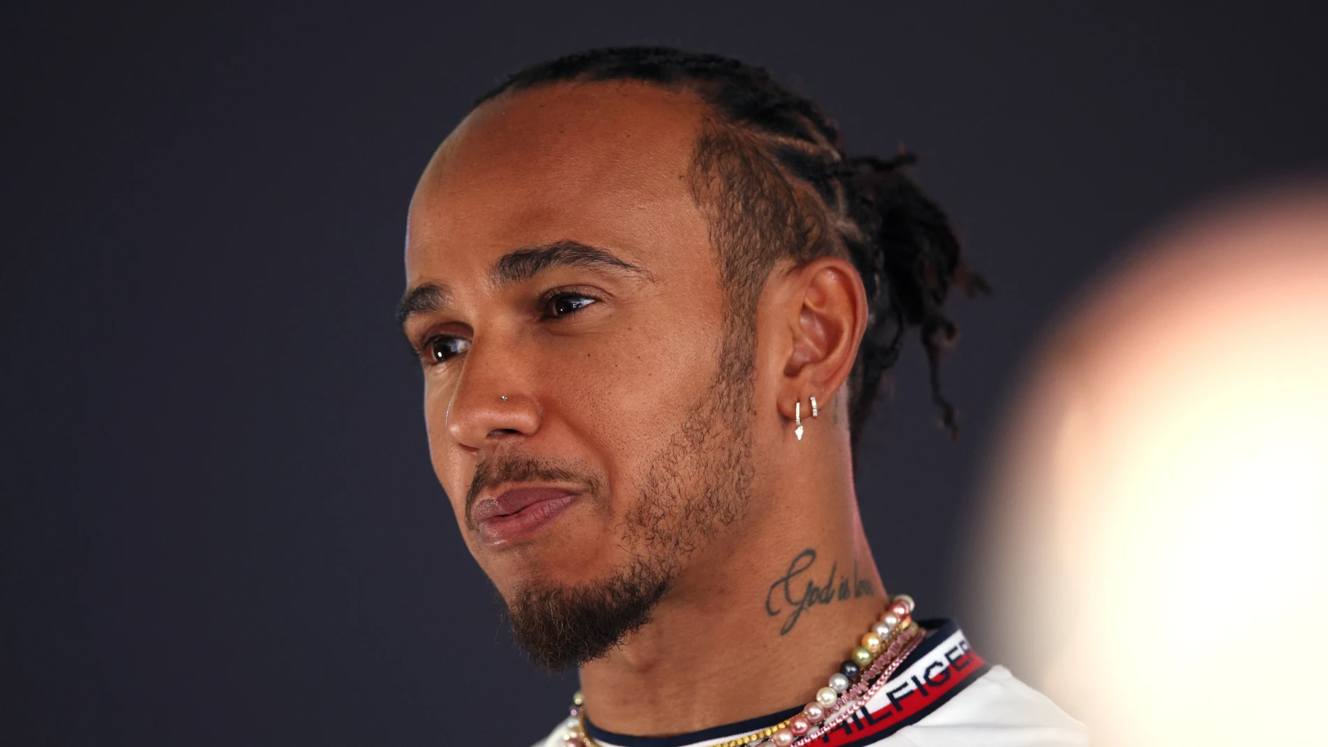 Lewis Hamilton en el GP de España 2023