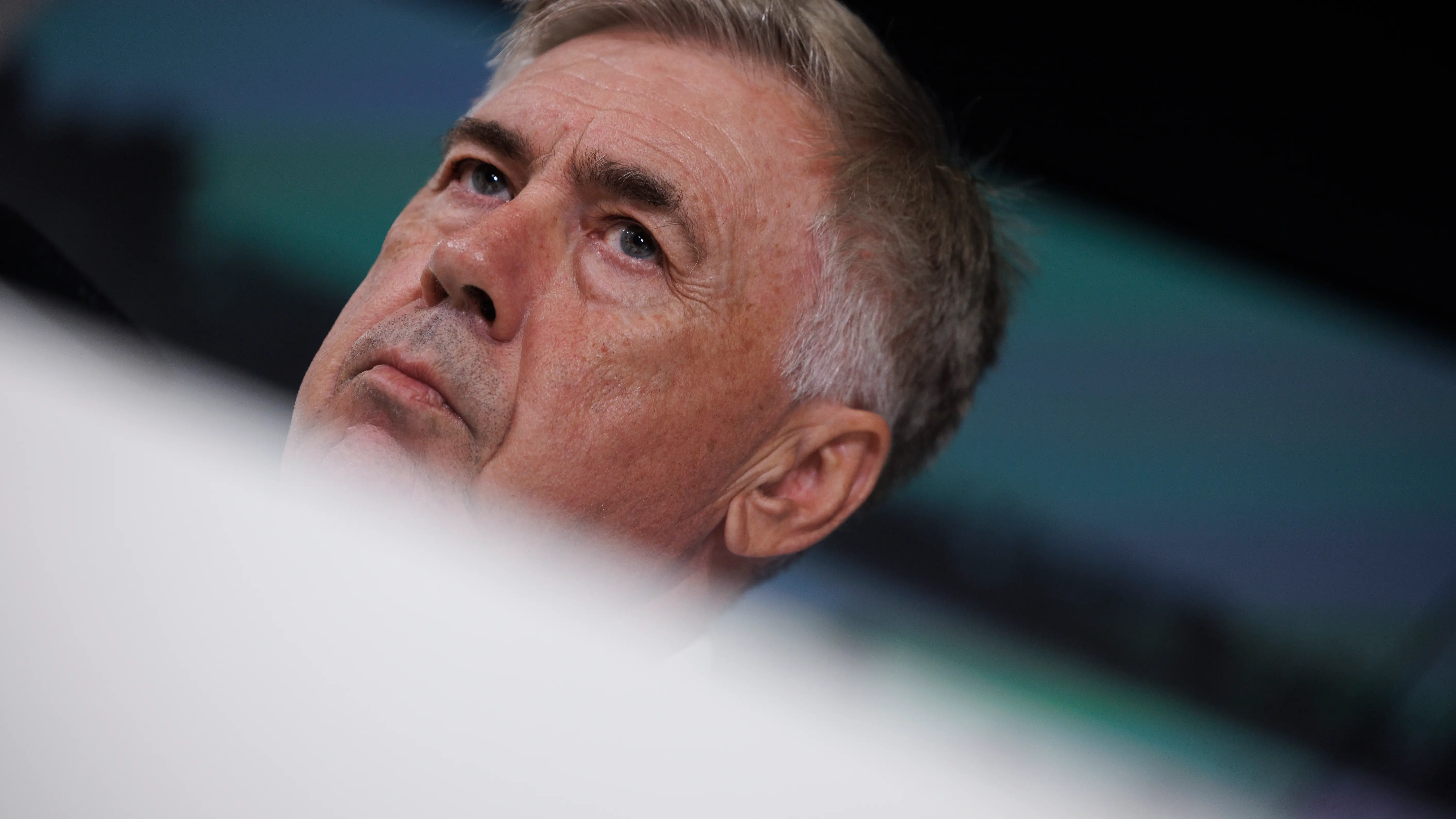 Carlo Ancelotti, en rueda de prensa
