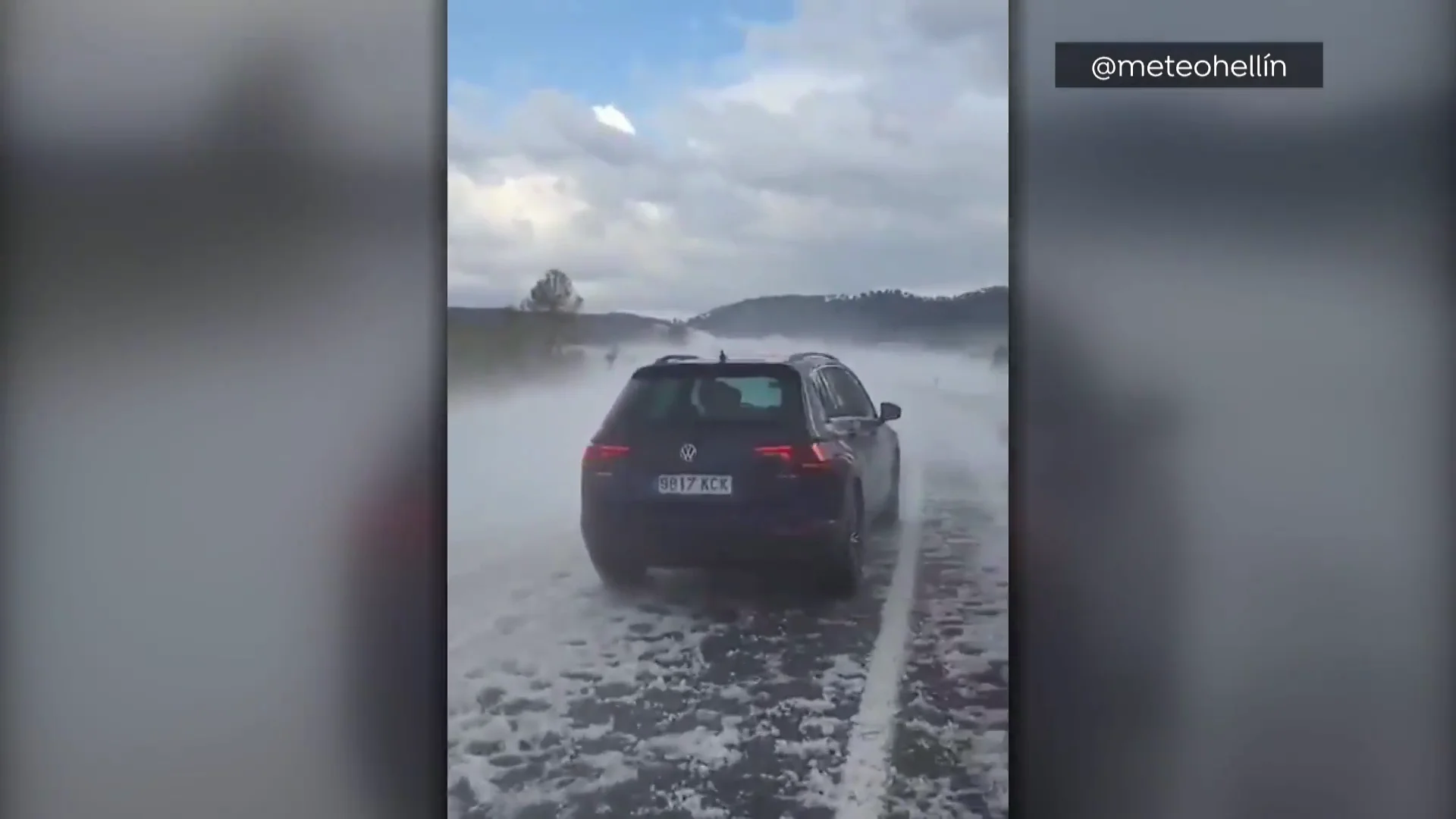 Granizo en Hell&iacute;n