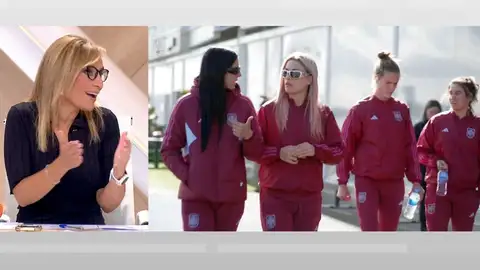 Rocío Martínez en Espejo Público. Rocío Martínez en Espejo Público.