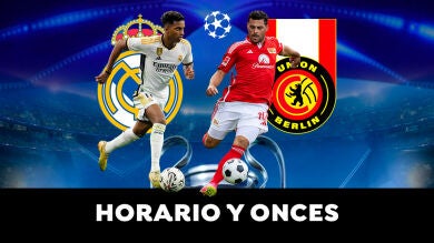 Real Madrid - Unión Berlín: Horario, alineaciones y dónde ver el partido de Champions League en directo