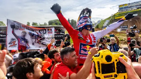 Jorge Prado, campeón del mundo MXGP Jorge Prado, campeón del mundo MXGP