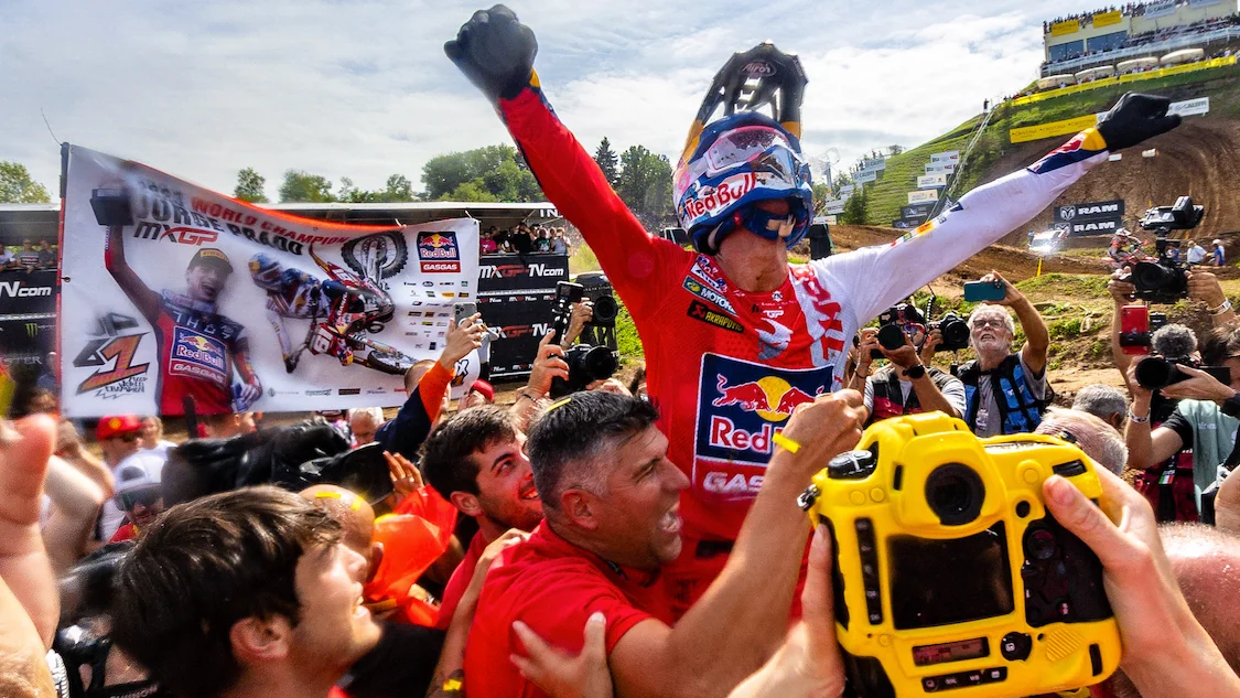 Jorge Prado, campeón del mundo MXGP Jorge Prado, campeón del mundo MXGP