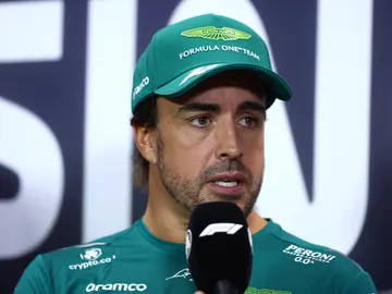 Fernando Alonso en el GP de Singapur 2023 Fernando Alonso en el GP de Singapur 2023