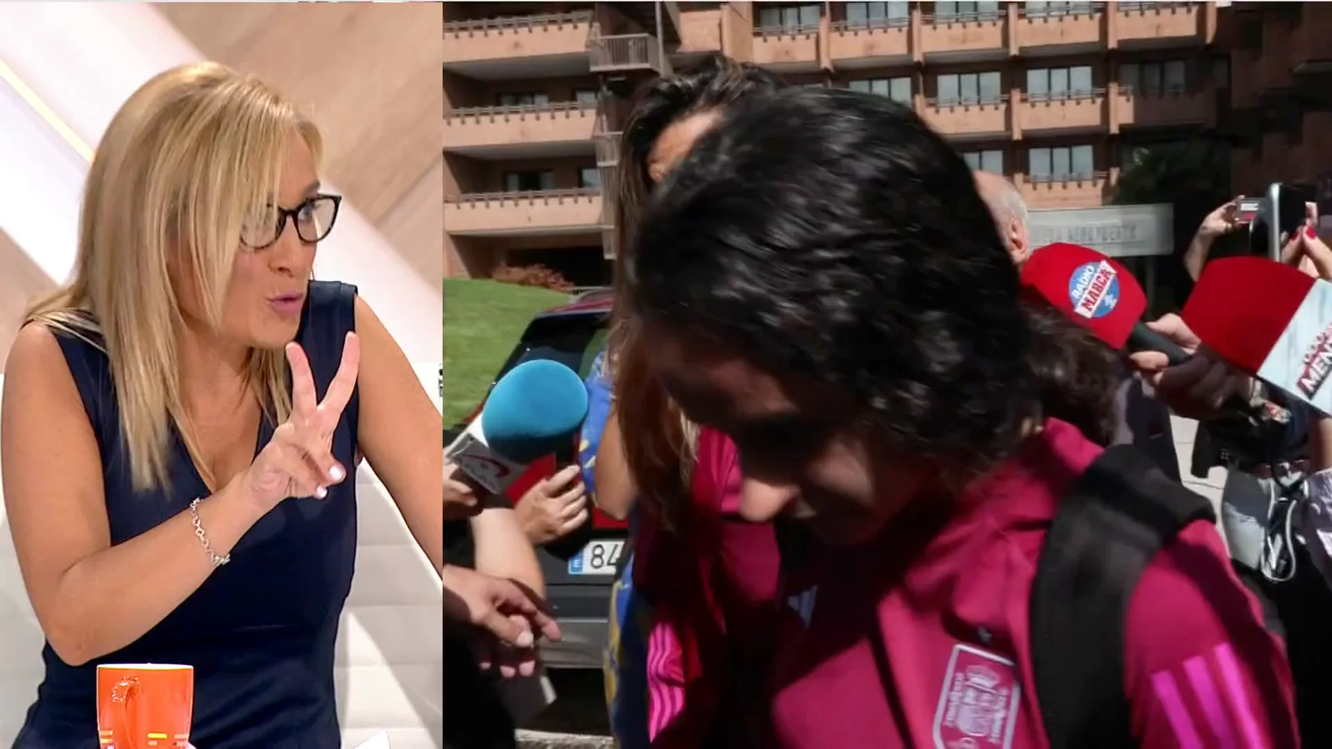 Rocío Martínez en Espejo Público Rocío Martínez en Espejo Público