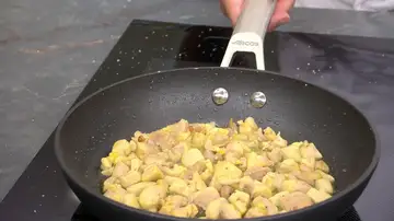 Cocina el muslo de pollo