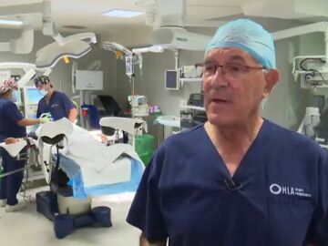 Realizan en Madrid la primera operación con rayos infrarrojos para curar la diabetes