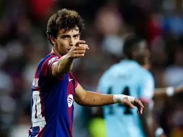 Joao Félix con la camiseta del Barça Joao Félix con la camiseta del Barça