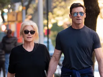 Hugh Jackman y su exmujer Deborra-Lee Furness Hugh Jackman y su exmujer Deborra-Lee Furness