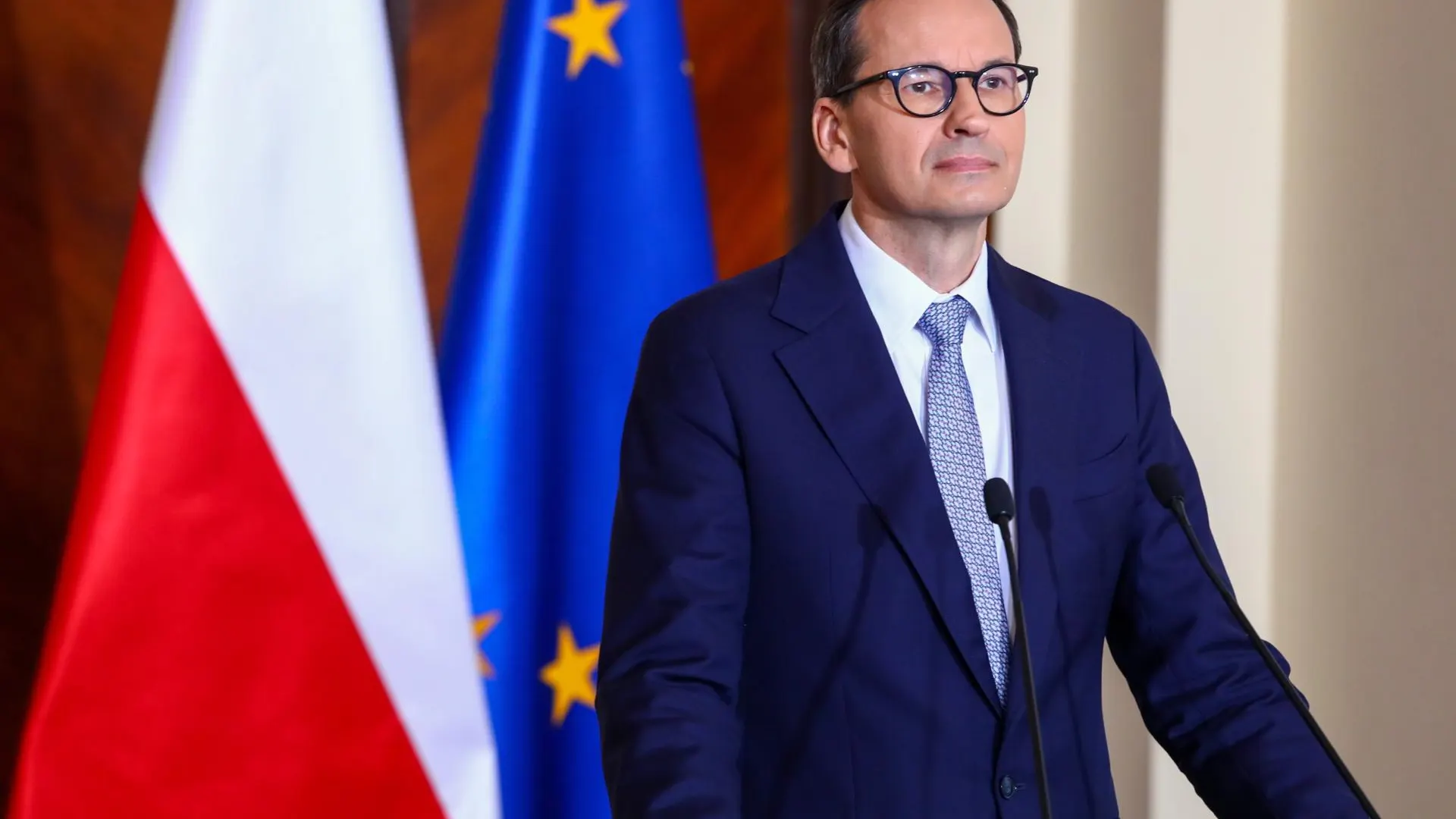 El primer ministro polaco, Mateusz Morawiecki