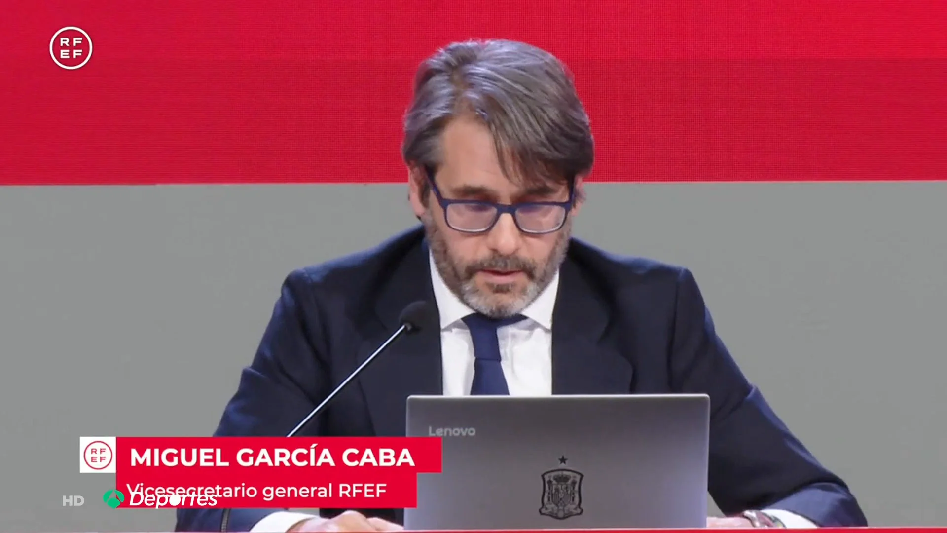 La RFEF destituye a Miguel Garc&iacute;a Caba, jefe de Integridad