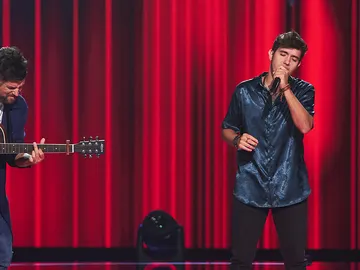 Los coaches deciden que Gonzalo Sarfatti repita su Audición Los coaches deciden que Gonzalo Sarfatti repita su Audición