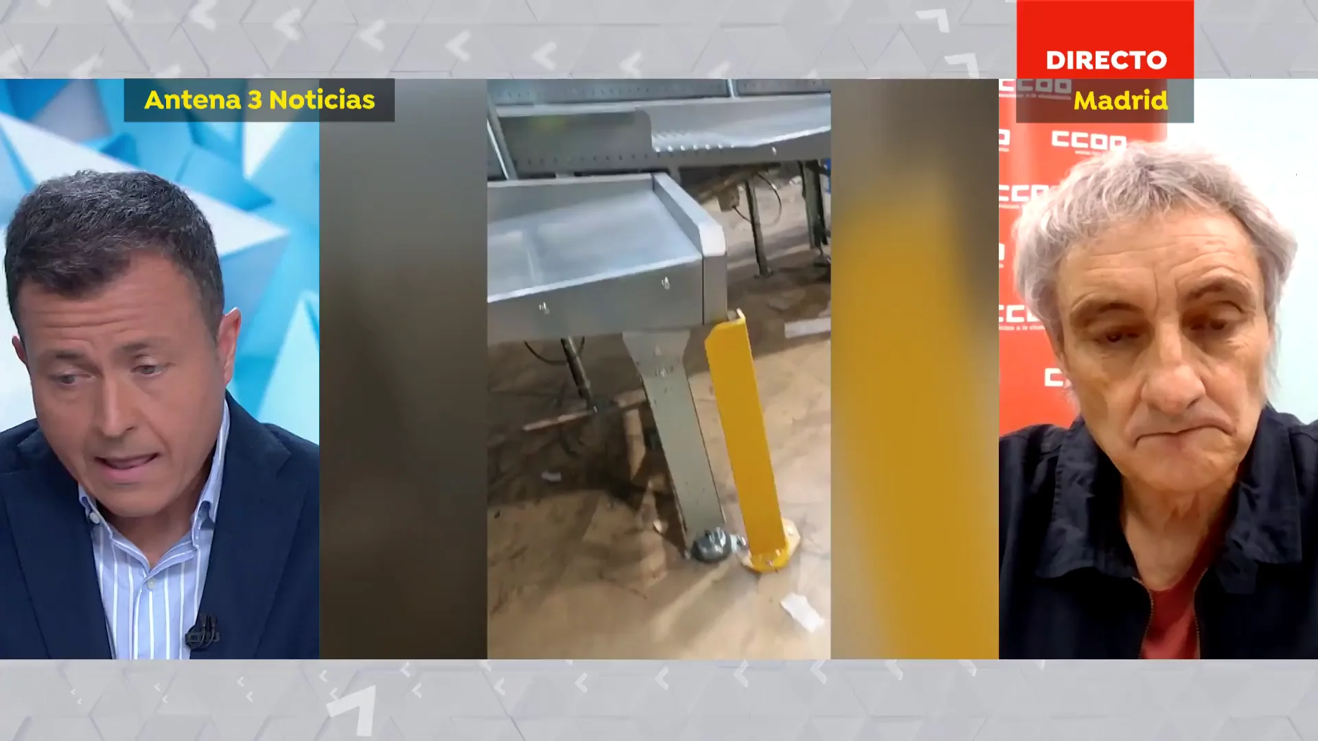 Entrevista al portavoz del sector postal de comisiones obreras