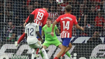 El remate de Morata que termina con el tercer gol del Atleti (3-1)