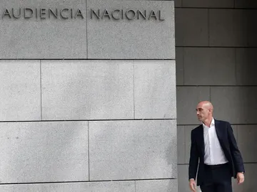 Luis Rubiales, en la Audiencia Nacional Luis Rubiales, en la Audiencia Nacional
