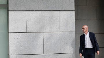 Luis Rubiales, en la Audiencia Nacional