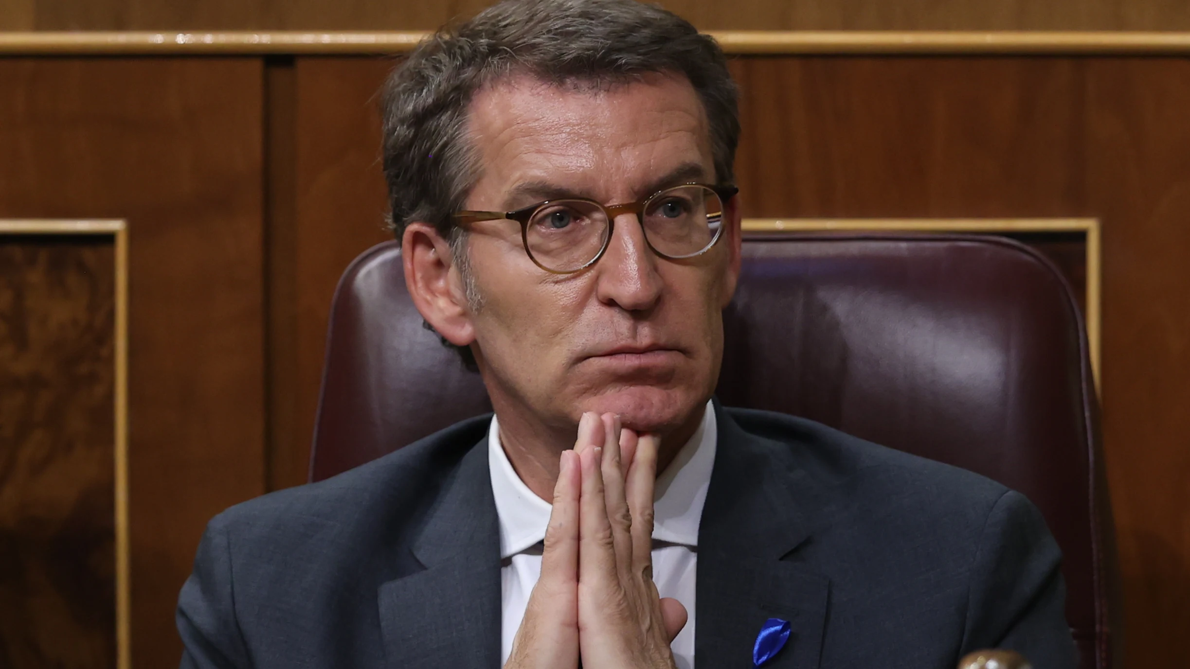 Imagen de archivo del l&iacute;der del PP, Alberto N&uacute;&ntilde;ez Feij&oacute;o