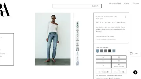 Vaquero recto Vaquero recto