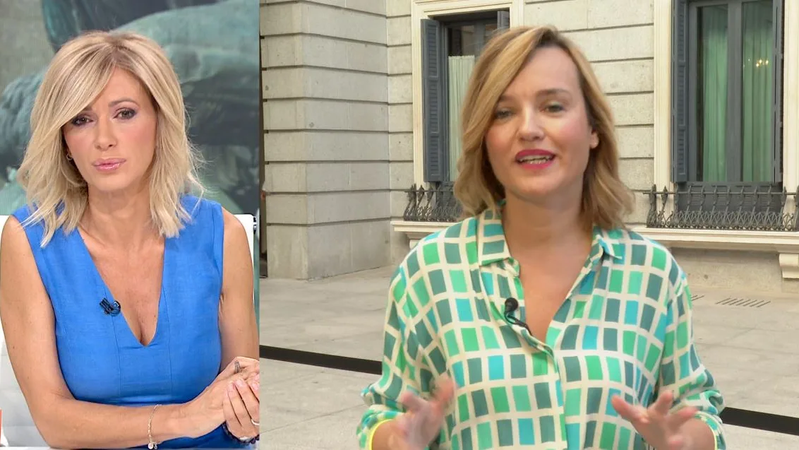 Pilar Alegría y Susanna Griso. Pilar Alegría y Susanna Griso.