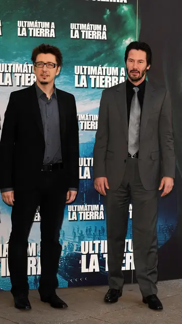 Scott Derrickson y Keanu Reeves en Madrid presentando The Day the Earth Stood Still (Ultimátum a la Tierra) Scott Derrickson y Keanu Reeves en Madrid presentando The Day the Earth Stood Still (Ultimátum a la Tierra)
