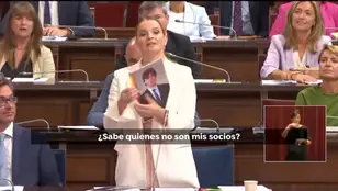 Marga Prohens Parlamento balear