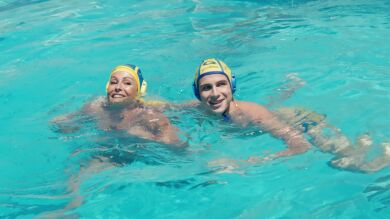 Santiago Barba comparte con Lydia Valentín sus trucos para triunfar en el waterpolo