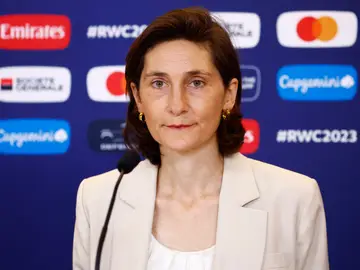 La ministra francesa de Educación y Deportes, Amélie Oudéa-Castéra La ministra francesa de Educación y Deportes, Amélie Oudéa-Castéra