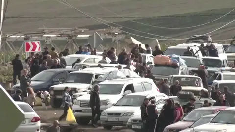 éxodo masivo Antena 3 Noticias