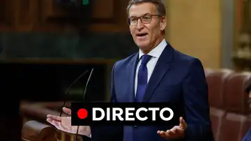Alberto Núñez Feijóo en el debate de investidura