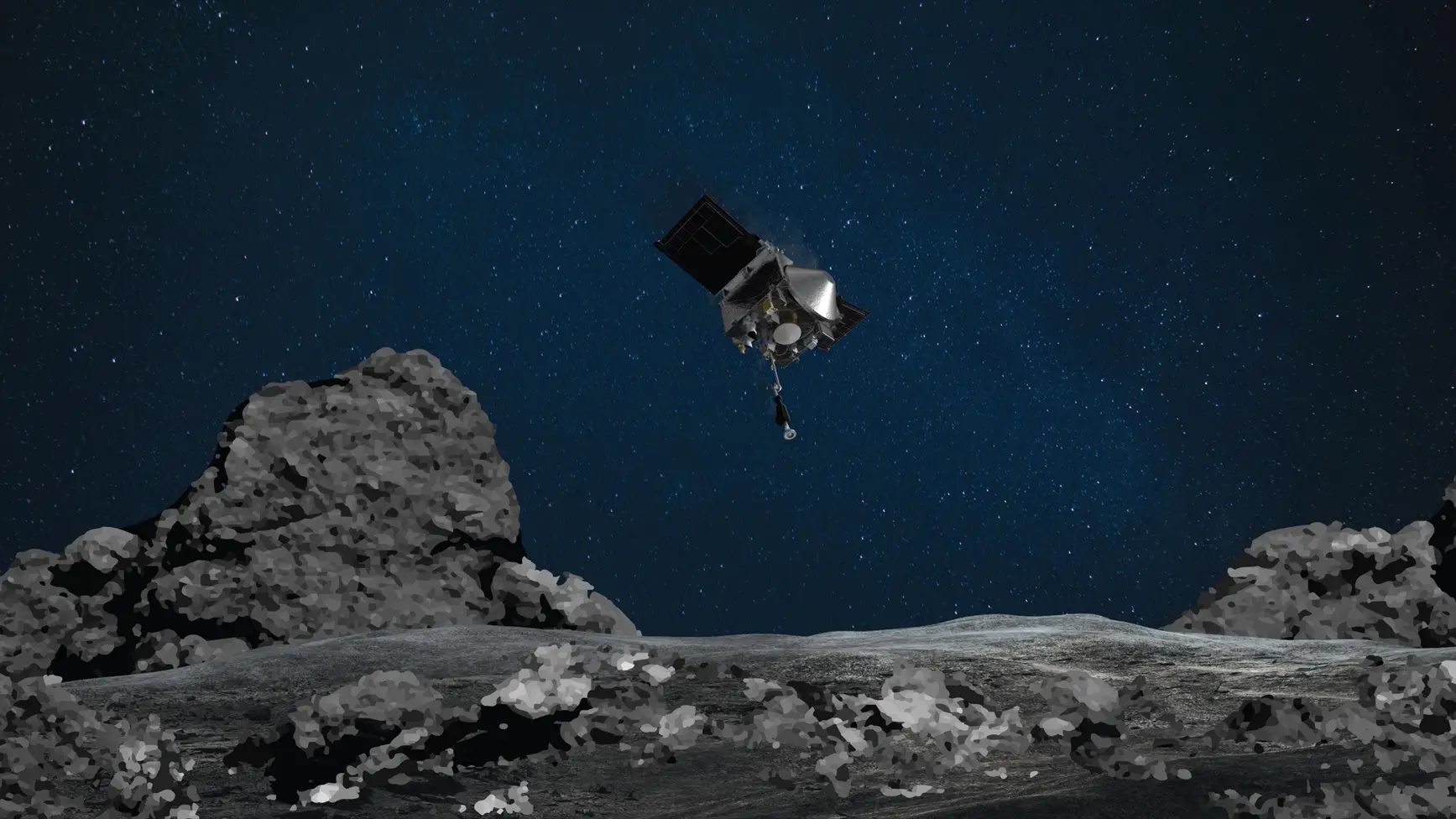 La misión Osiris-Rex se aproxima sobre el asteroide Bennu La misión Osiris-Rex se aproxima sobre el asteroide Bennu