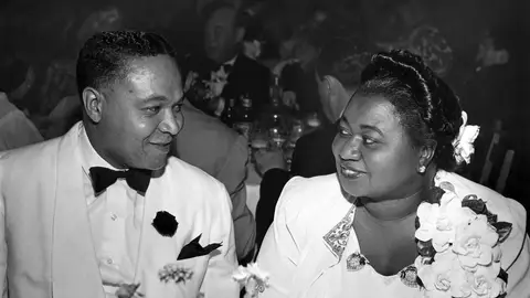 Hattie McDaniel y su marido James Lloyd Crawford Hattie McDaniel y su marido James Lloyd Crawford