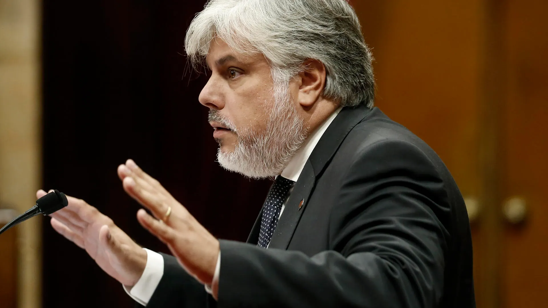 El portavoz de Junts, Albert Batet