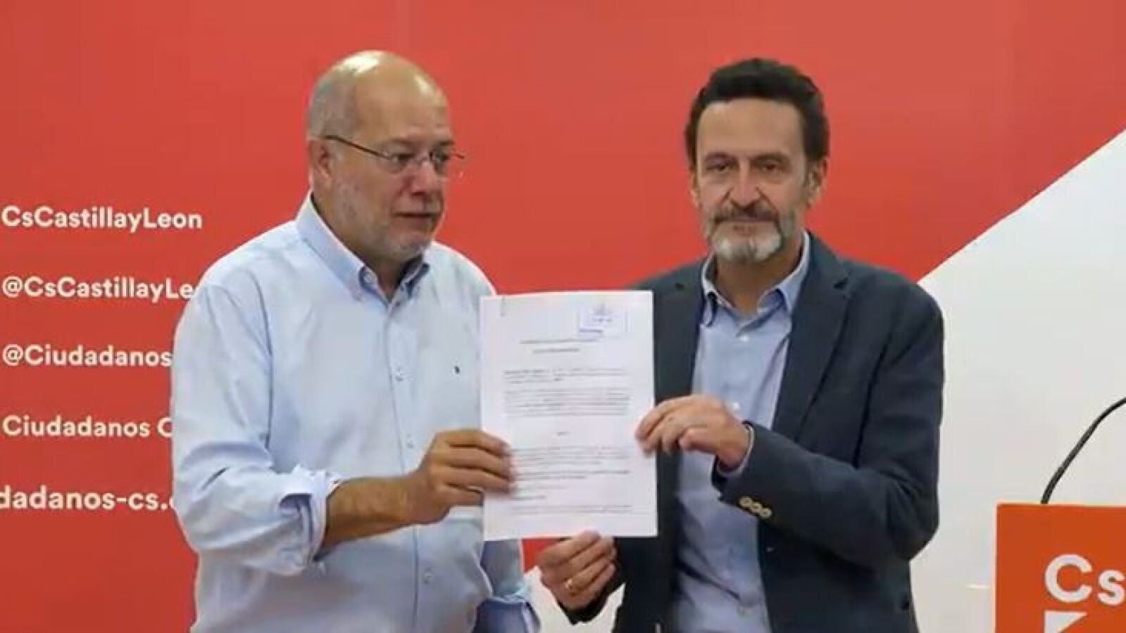 Francisco Igea y Edmundo Bal, expulsados de Ciudadanos por las 