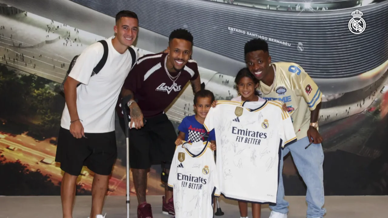 El gran gesto del Real Madrid con la niña que fue intimidada por ultras del Atlético El gran gesto del Real Madrid con la niña que fue intimidada por ultras del Atlético