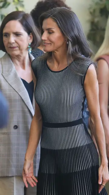 La reina Letizia, en Málaga La reina Letizia, en Málaga