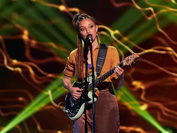 Anna Trea en las Audiciones a ciegas Anna Trea en las Audiciones a ciegas