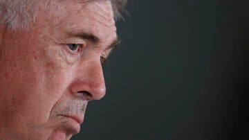 Carlo Ancelotti, en rueda de prensa