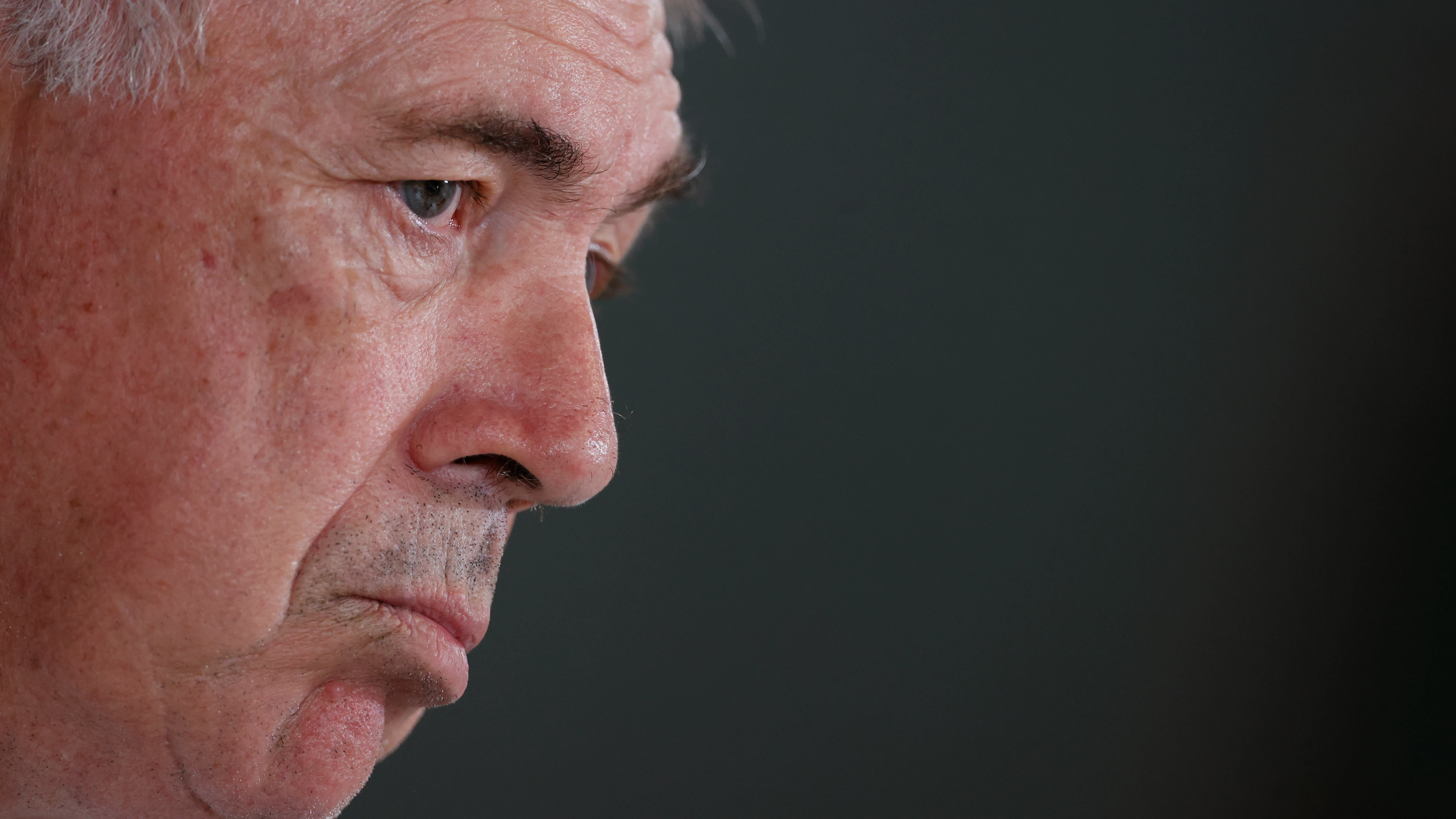 Carlo Ancelotti, en rueda de prensa
