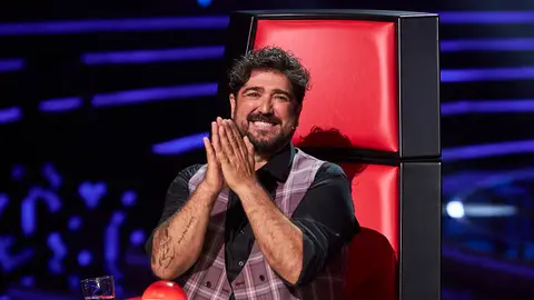 Antonio Orozco en las Audiciones a ciegas Antonio Orozco en las Audiciones a ciegas