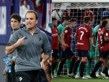 Jagoba Arrasate y la jugada del gol anulado a David García Jagoba Arrasate y la jugada del gol anulado a David García
